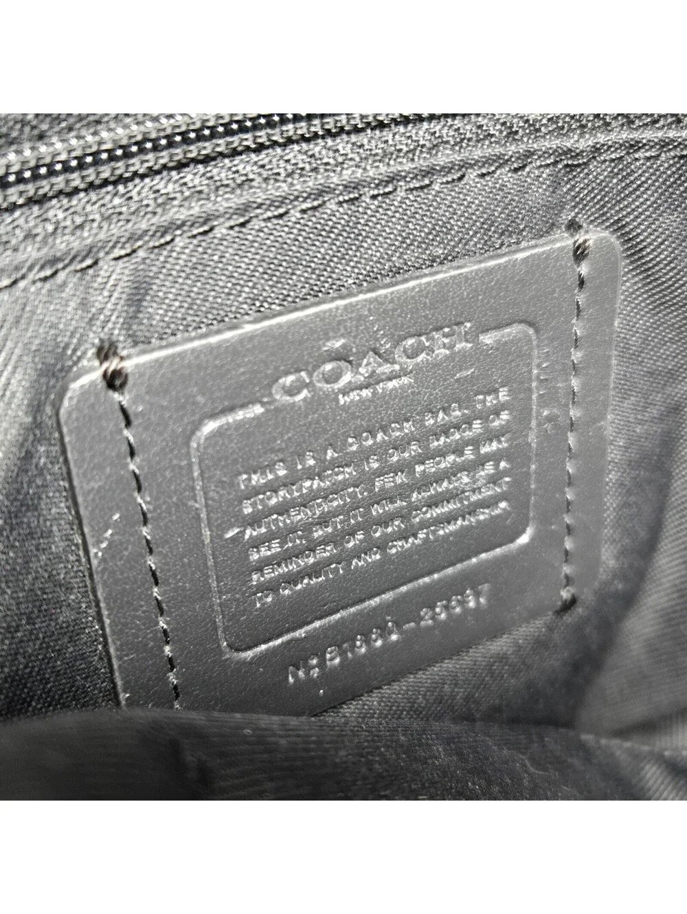 Coach signature dufflette
